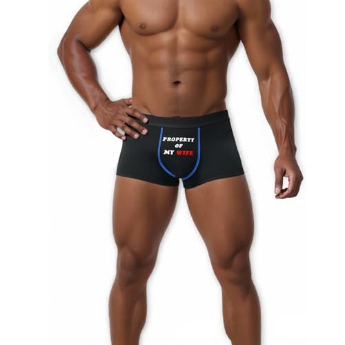 Mens short Boxer Briefs with Hilarious and Novelty Printing,short Underwear Comforable,Anti-Chafing and Breathable.3