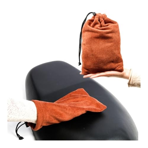 Funda de asiento de motocicleta para pasajero y protector de sillín 7
