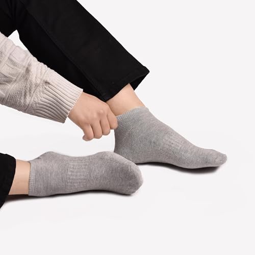 No Show Socks for Men & Women - Stylish Cotton Comfort Running Socks- Low Cut Ankle Length Anti Slip Socks2