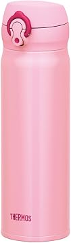 Thermos Flask Vacuum Insulated Carrying Mug [One-Touch Open Type] 0.5L Coral Pink JNL-502 CP