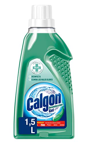 Calgon Désinfection Gel Liquide bactéricide qui élimine les mauvaises odeurs de la machine à laver 1,5 l