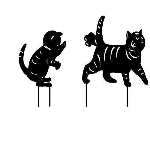 Art de chat en métal pour embellir votre terrasse et vos parterres