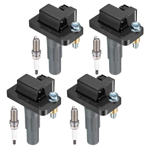 Image of BDFHYK Ignition Coil UF665 and Spark Plug 93893 for Subaru WRX STI 13-18