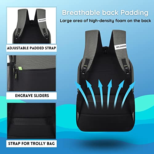 Image of WildHorn 31L Laptop Backpack for Men & Women I Fits upto 15.6 inch Laptop I Waterproof I Travel /Business /College Bookbags