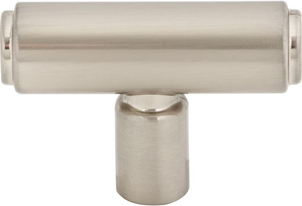 Top Knobs Clarence T-Knob 2 Inch Brushed Satin Nickel