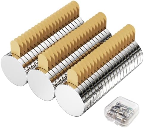 6 Stück Neodym Magnete Stark – 25x3 Mm Selbstklebend, Für Whiteboard, Kühlschrank & Werkstatt