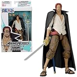 Bandai - Anime Heroes - One Piece - Figurine Shanks 17 cm - Licence Officielle One Piece - Figurine d'action articulée Shanks - Jouet Enfant 4 Ans et + - 36935