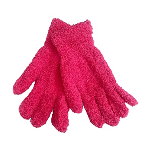 Gants d'hiver en velours corail pour femme - Gants coupe-vent - Gants épais pour écran tactile - Moufles pour ski en plein air, HP, 20 cm