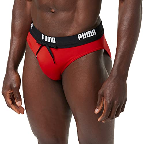 PUMA Herren Brief Badebekleidung, Rot, L EU