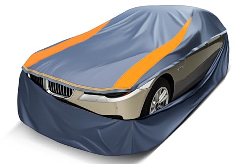 Image of Full Enclosed Small Car Covers Universal Fit Miata,Mini Cooper,Z1 /Z3,SLK-Class,Polo /Rabbit 1975-1984,Fiesta,Solstice,Yaris /MR2,Honda S2000,Saturn Sky,Chrysler Crossfire,Fiat 124 Spider