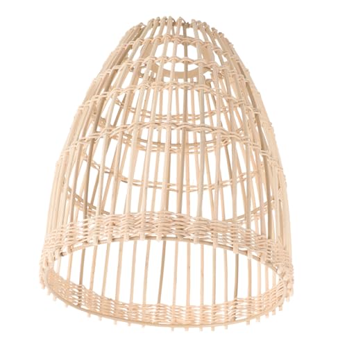 TOVINANNA Vintage Paper Lampshade for Dining Room Ceiling Light Cover Stable Plastic Iron Frame