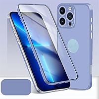Amazon.co.jp: フルボディ強化ガラスケースiPhone 14 Pro Max 12