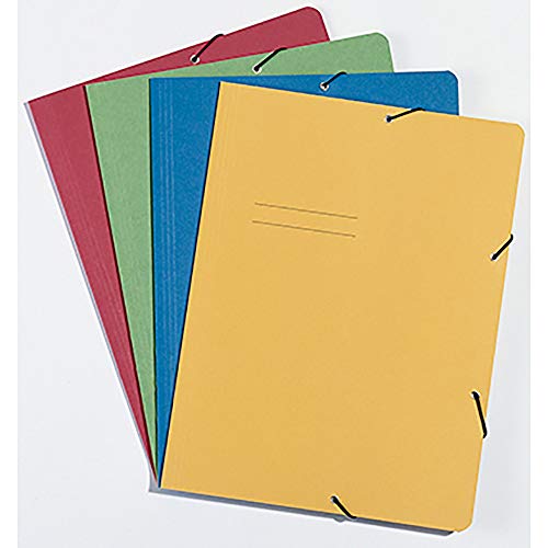 Preisvergleich Produktbild Eckspanner DIN A4 Recyclingkarton rot