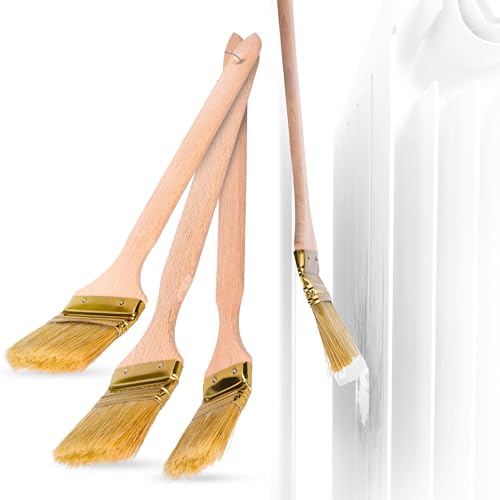 ToolSpace | 36mm, 50mm, 63mm Brosse Angulaire pour CALORIFICATEURS Lot de 3 | Brosses...