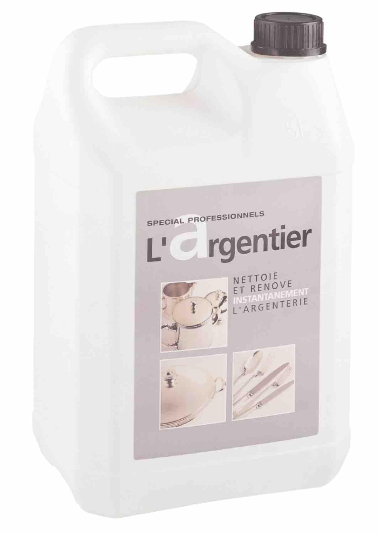 Nettoyent Argent ARGENTIER 5L/Bidon - Livraison Gratuite France (1 bidon)