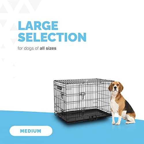 Gabbia per cani 76x46x53cm - gabbia pieghevole in