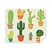 Potted Cactus Succulents Pattern Cleaning Cloth Screen Cleaner 2pcs Suede Fabric