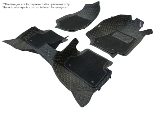 Image of 7D Car Mat Compatible with Hyundai I10 Grand NIOS 2019 Onwards