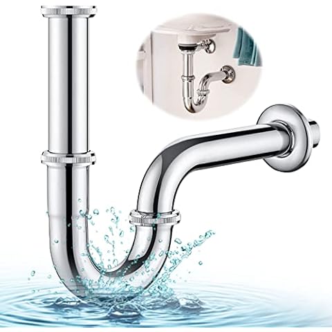 JOKILY Siphon Washbasin, Drain Pipe Washbasin Cover