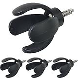 MEETOOT 4PCS 6cm Black 4 Forks Golf Mini Petal Putter Picker Golf Ball Pickup Jaw Suction Cup Tools Golf Product