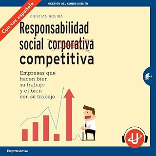 Diseño de la portada del título Responsabilidad Social Competitiva
