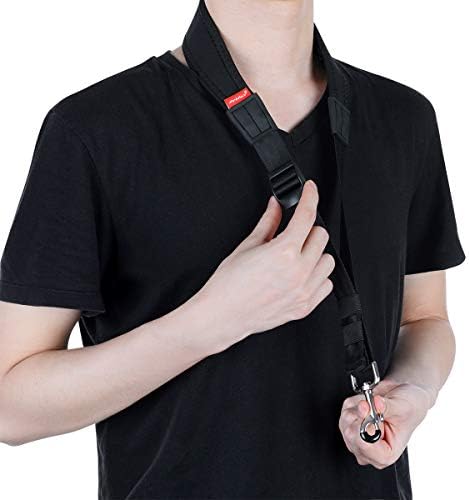 Saxophone Neck Strap, Sax Strap EVA Cotton Air Cell Padded with Metal Hook for Alto, Tenor, Baritone, Soprano Saxophones and Clarinet