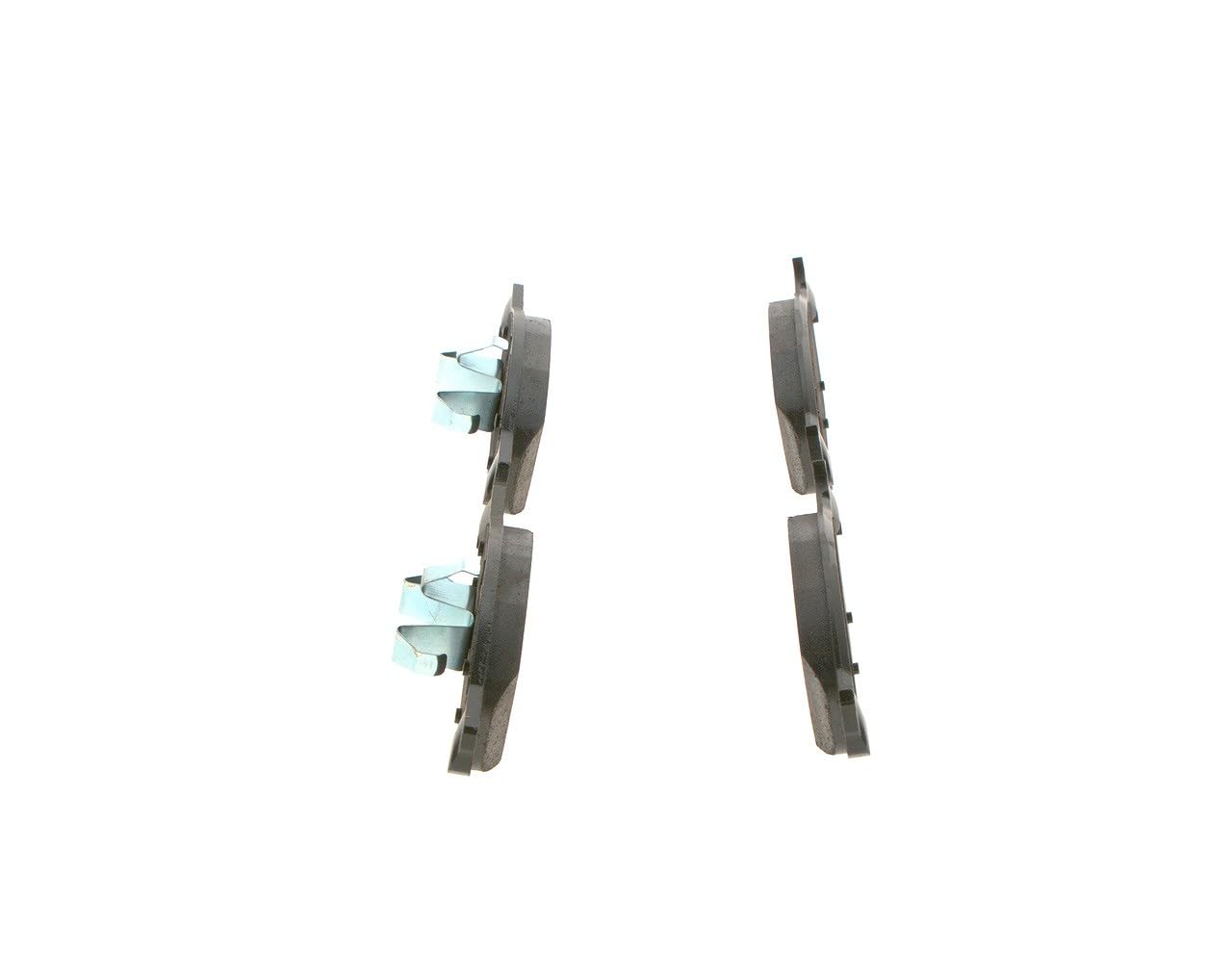 Bosch BP2490 - Pastiglie Freni Auto, Asse Anteriore - Qualità Bosch - Riduzione del Rumore e della Polvere - Certificazione ECE-R90 - Senza Rame - 1 Confezione da 4 Pastiglie