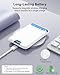 Fanseesy for MagSafe Wallet, Works with Apple Find My,4 Card Holder, Magnetic Phone Wallet for iPhone 17/16/15/14/13/14 Pro Max Air Plus Series, RFID Blocking Vegan Leather,White