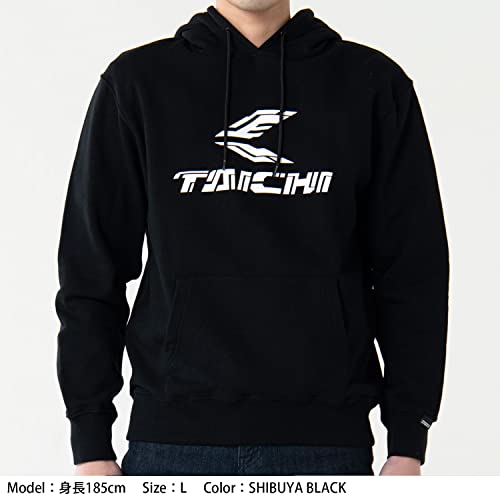 RSタイチ SWEAT PULLOVER HOODIE SHIBUYA BLACK サイズ:L NE