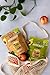 Hippie Snacks Avocado Crisps Variety Pack, Plant-based, High Protein, Gluten Free Snack or Crackers for Charcuterie Boards, 2 Sea Salt, 2 Guacamole