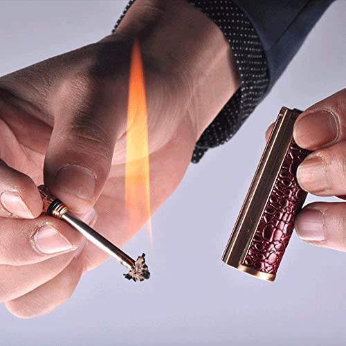 Image of BOLLAER New Match Metal Matchstick Gift Outdoor Fire Starter Waterpoof Survival Gear Hiking Match Lighter Fire Starter Keychain