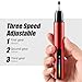 Luocute Reciprocating Sander Pen, Electric Detail Sanding Tool with 8 Polishing Heads, 3 Adjustable Speeds, Portable Mini Sander for DIY Crafts, USB Quick Charging