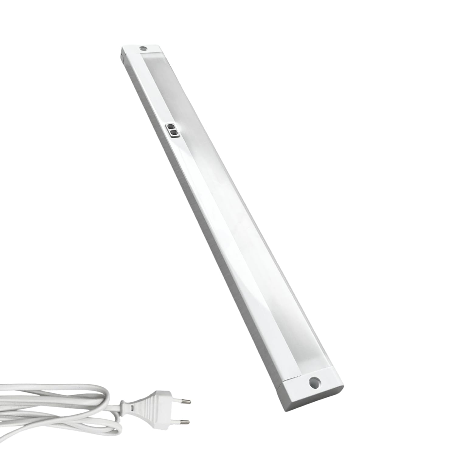 Evotrade Luminella Sottopensile LED Marbella con Dimmer Tattile e ON/OFF a Sfioramento – Luce Regolabile 3000-6500K, Lunghezza 60 cm, Cavo 1,5 m con Spina Europea, per Cucina e Ufficio