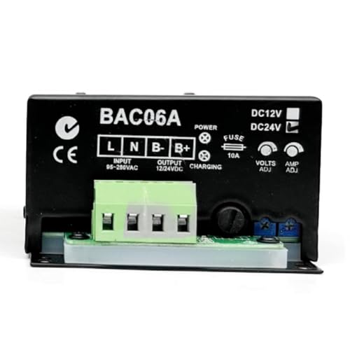 Chargeur de batterie de générateur 24V BAC06A automatique et flottant