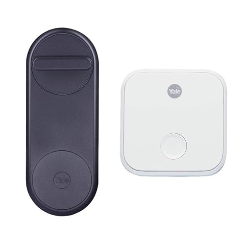 YALE – LINUS YALE NEGRO + CONNECT Wi-Fi BRIDGE