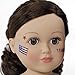 Emily Rose 18 Inch Doll Clothes USA Gymnastics Sports Outfit with Medal and Face Stickers, Gymnast Toy | Doll NOT Included | USA Business | Perfect Halloween Costume for 18