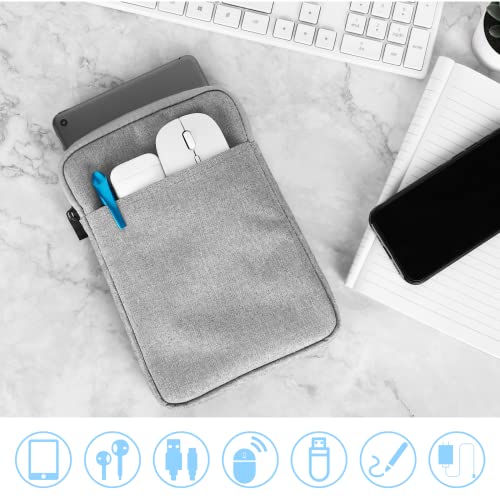 UrbanX 8 Inch Tablet Case for alcatel 3T 8 Lightweight Portable Protective Bag Laptop with Dual Pockets4