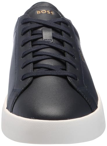 Image of BOSS Men's Belwar Smooth Leather Low Top Sneaker | Casual Shoes