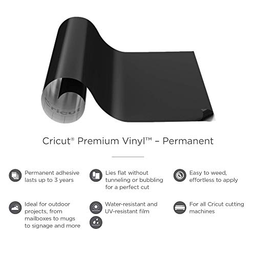 Cricut Premium Vinyl - Black - Image 6