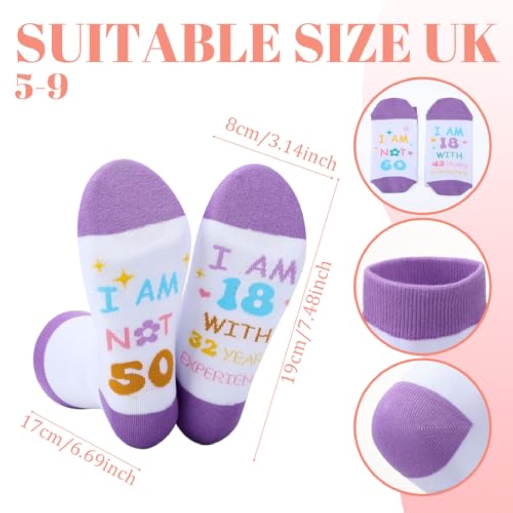 Personalised Tote Bag Makeup Bag Socks Gift Set