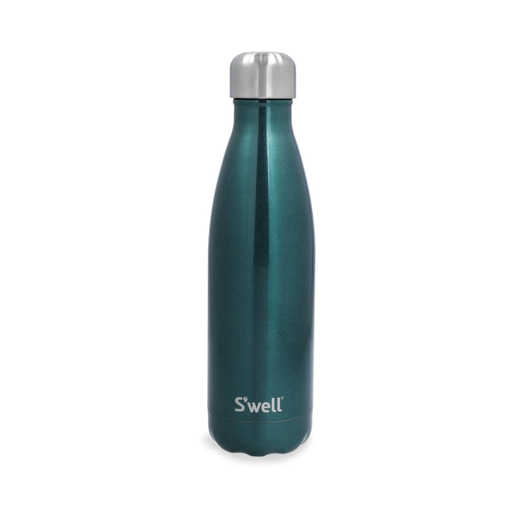 Original Water Bottle, Green Sapphire, 500ml/0.5L. Triple-Layered Vacuum-Insulated Drinks Bottle Keeps Coffee, Tea and Drinks Cold and Hot