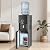 Muhub Water Dispenser with Beverage Cooler, Top Loading Water Dispenser with Hot, Cold & Room 3 Temperature Water Settings, Hot & Cold Water Cooler for Kitchen,Office