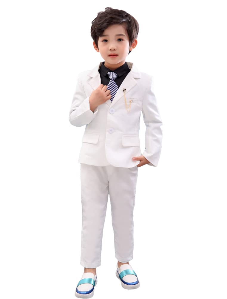 LOLANTA Completo da Ragazzo 2 Pezzi Blazer e Pantaloni per Bambini, Abbigliamento per Il Tempo Libero o Abito da Festa di Nozze, 2-13 Anni