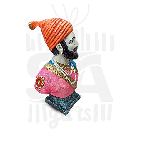 Image of S A Gifts Sai Amrut Chhatrapati Shivaji Maharaj The Legend of Maharashtra Statue Texture Color