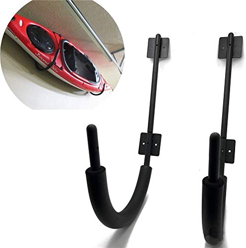 DrSportsUSA Kayak Wall Hanger Wall Mount Kayak Storage Racks Accessories for Kayaks Canoe and Stand up Paddle Boards (W01)