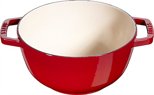 Conjunto Fondue, Ferro Fundido, Cereja, 18 cm, STAUB