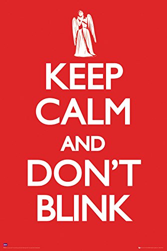 Affiche Doctor Who Keep Calm de 61x91,5 cm pour salon de fan