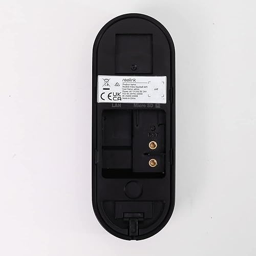 Miniatura 9 de REOLINK Timbre de video de 5 MP con timbre, visión 34 de la cabeza a los pies, vista de 180, Wi-Fi de 52.4 GHz, audio de 2 vías, detección de
