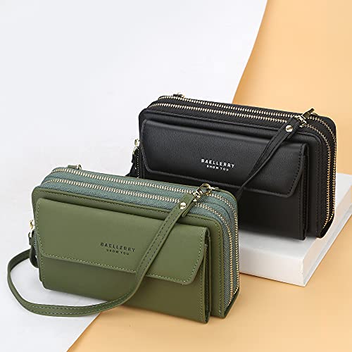 Mn&Sue Small Cellphone Crossbody Shoulder Bag Purses for Women, Lightweight Card Holder Wallet Purse and Handbag3