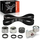 A-Premium Engine Timing Belt Kit Compatible with Subaru Outback 2000-2009, Legacy 2000-2009, Baja 2003-2006 - SOHC 2.5L